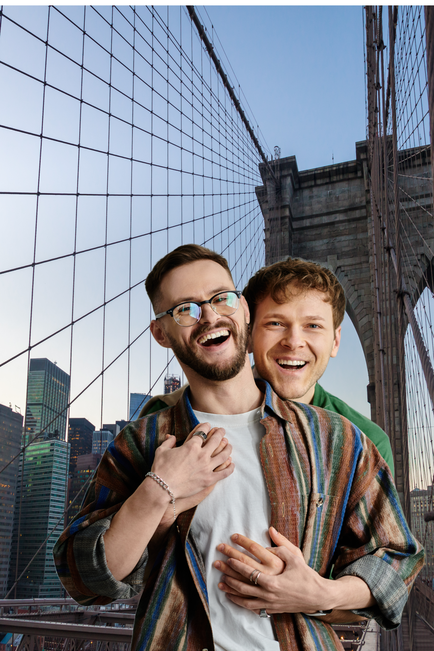 A gay couple in NYC overcoming challenges together, highlighting the importance of support at Gay Couples Therapy in NYC.